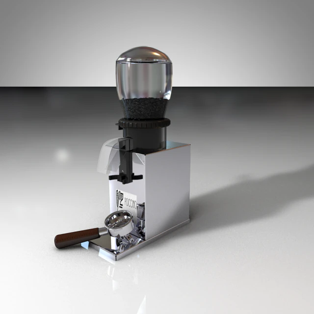 에스프레소 밀 3D 모델 .c4d .max .obj .3ds .fbx .stl .blend 