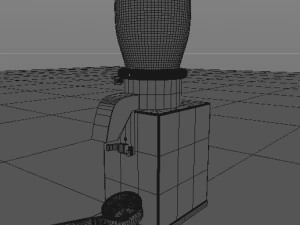 에스프레소 밀 3D 모델