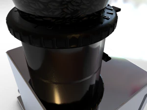 에스프레소 밀 3D 모델