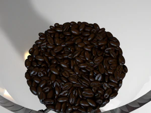 에스프레소 밀 3D 모델