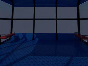 ropeway cable car Modelo 3D