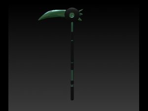 green war sickle 3D Model
