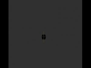 3-blade legendary sword 3D-Modell