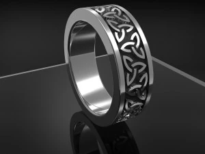 celtic ring 3D Print Model