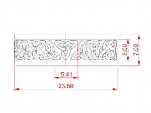 celtic ring 3D Print Model