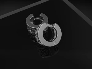 anting Celtic Model Cetak 3D