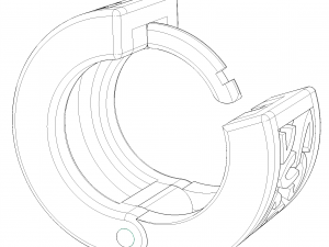 celtic earrings Model Cetak 3D