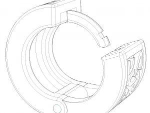 celtic earrings 3D Print Model