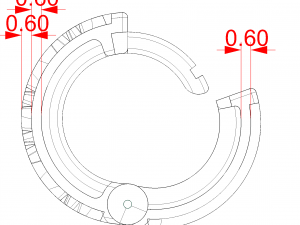 celtic earrings Model Cetak 3D