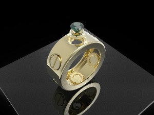 ring Model Cetak 3D