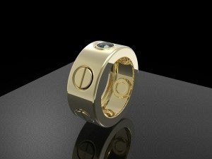 ring Model Cetak 3D