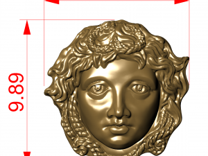 medusa ring 3D Print Model