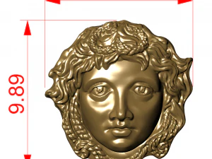 medusa ring 3D Print Model