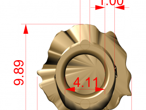 medusa ring 3D Print Model