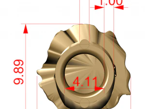 medusa ring 3D Print Model