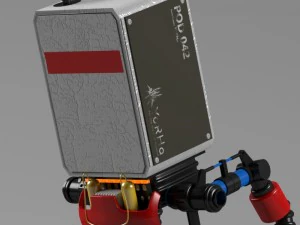 nier automata pod 3d model 3D Model