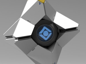 destiny ghost Model 3D