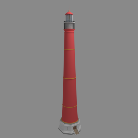 lighthouse Modello 3D .c4d .max .obj .3ds .fbx .stl .blend 