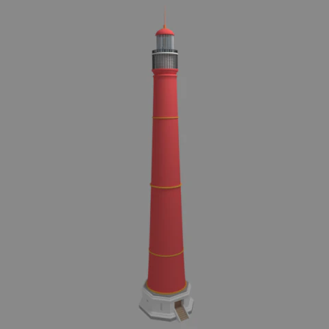 lighthouse 3D Model .c4d .max .obj .3ds .fbx .stl .blend 