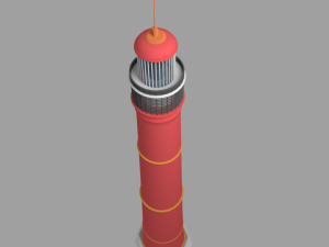 lighthouse Modello 3D