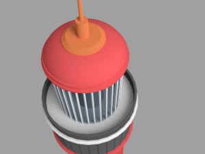 lighthouse Modello 3D