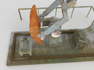 oil pump Model 3D