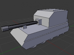 wooden war toys machines 3Dモデル