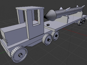 wooden war toys machines 3Dモデル