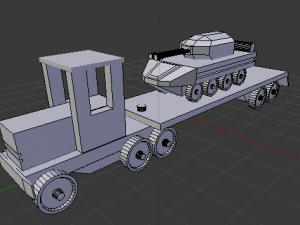 wooden war toys machines 3Dモデル
