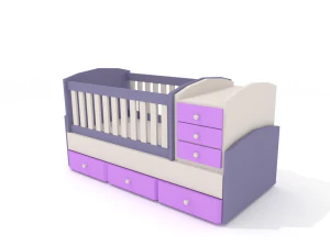 baby bed 3D Model