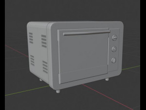 small oven 3D 模型