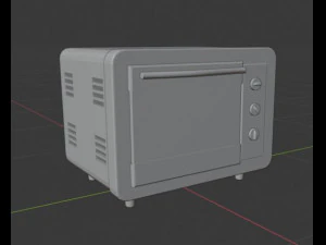 small oven 3D Model