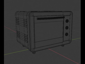 small oven 3D 模型
