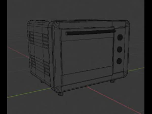 small oven 3D Model