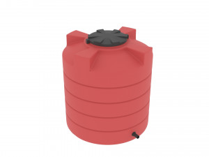 plastic water storage tank 3D Model