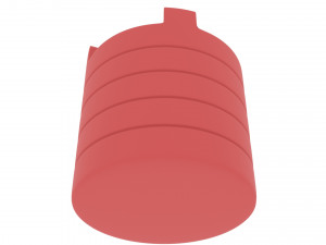 plastic water storage tank 3Dモデル