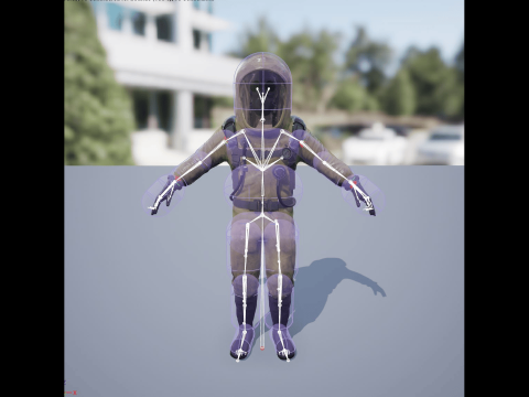 Hazmat Suit Modelo 3D