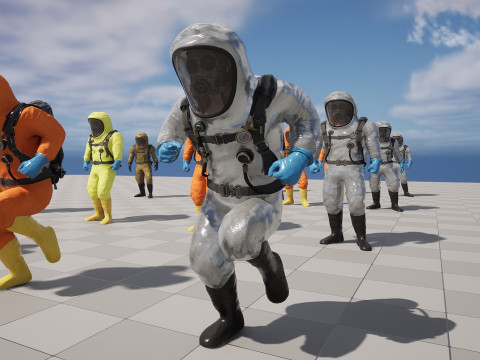 Hazmat Suit Modelo 3D