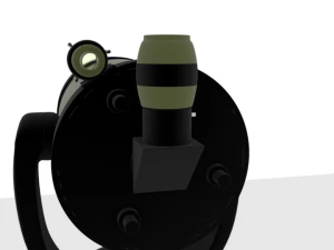 mirror lens telescope 3D Model