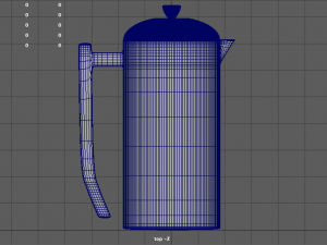 french press stainless steel 3Dモデル