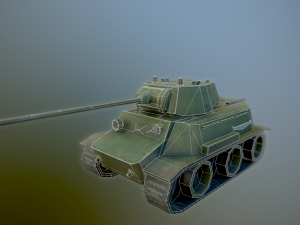 mt-25 ussr toon tank big 3Dモデル