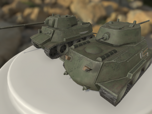 mt-25 ussr toon tank big 3Dモデル