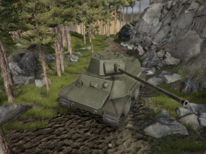 mt-25 ussr toon tank big 3Dモデル