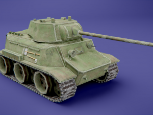 mt-25 ussr toon tank big 3Dモデル