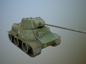 mt-25 ussr toon tank big 3Dモデル