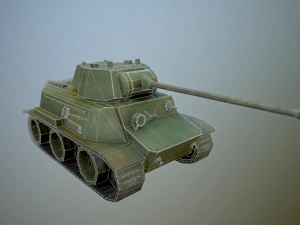 ussr toon light tanks 3D Model