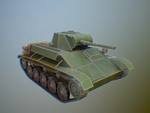 ussr toon light tanks 3D Model