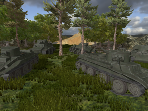 ussr toon light tanks Model 3D