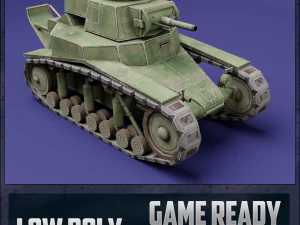 mc-1 tangki toon ussr -besar- Model 3D