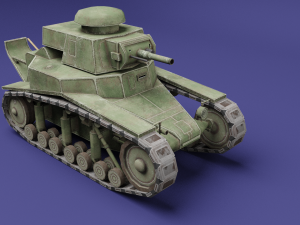 mc-1 ussr toon tank -big- 3D Model